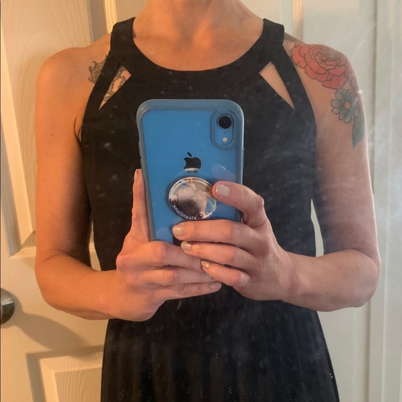 Dressy Black Maxi Dress - Picture 7 of 7